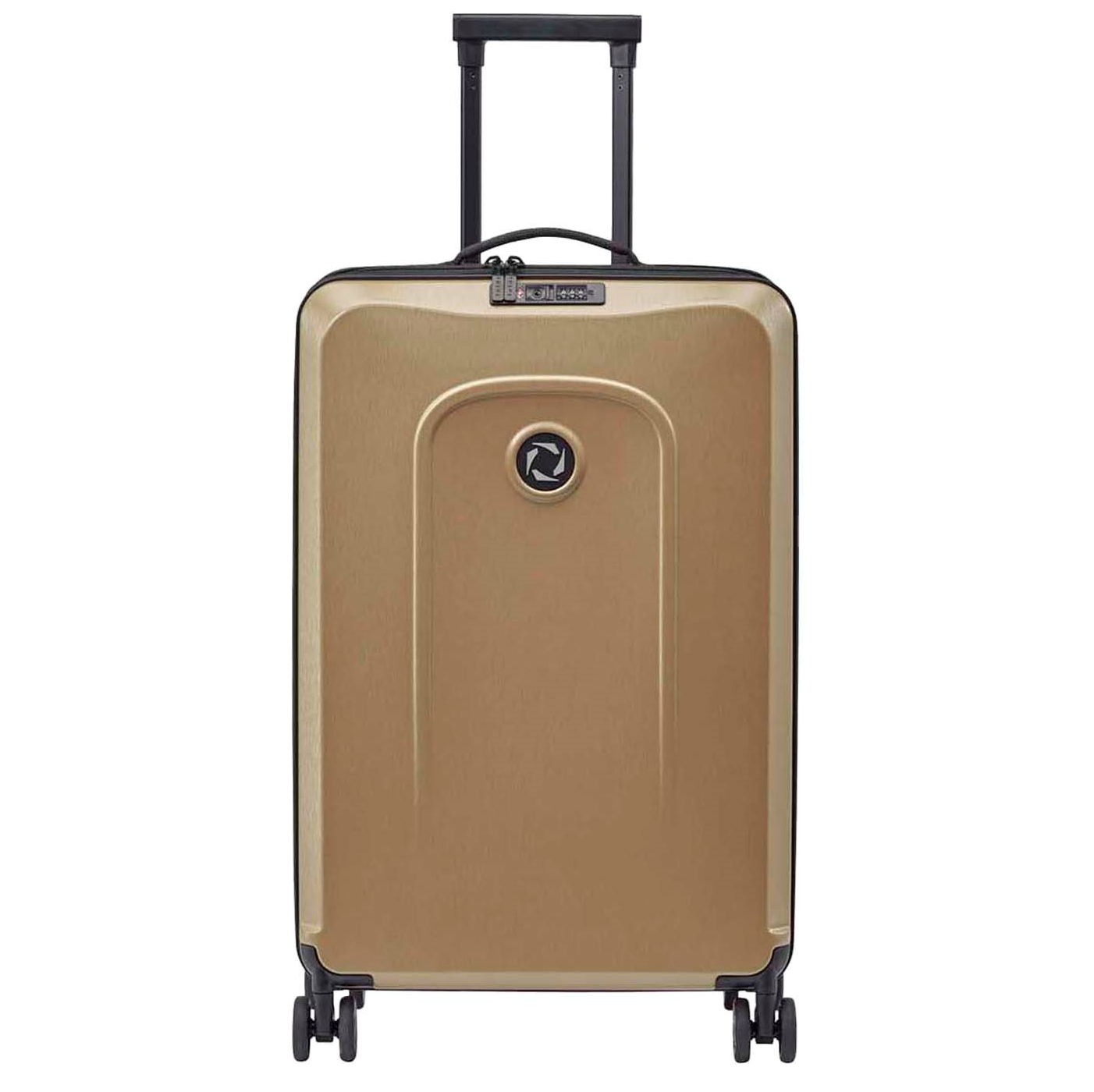 Senz Foldaway Check-In Trolley Medium champagne brown