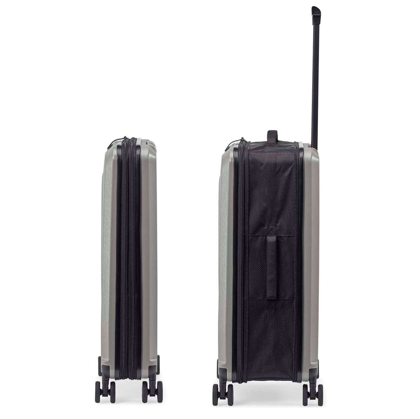 Senz Foldaway Check-In Trolley Medium silk grey