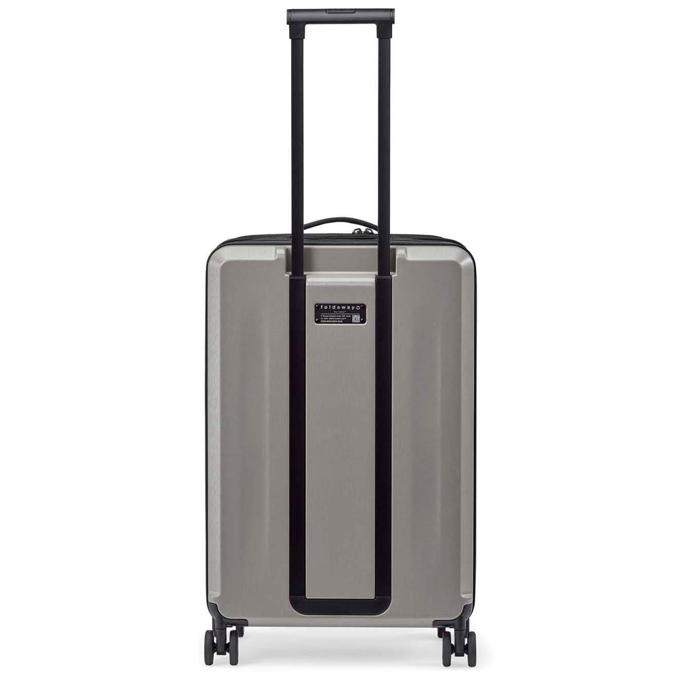 Senz Foldaway Check-In Trolley Medium silk grey