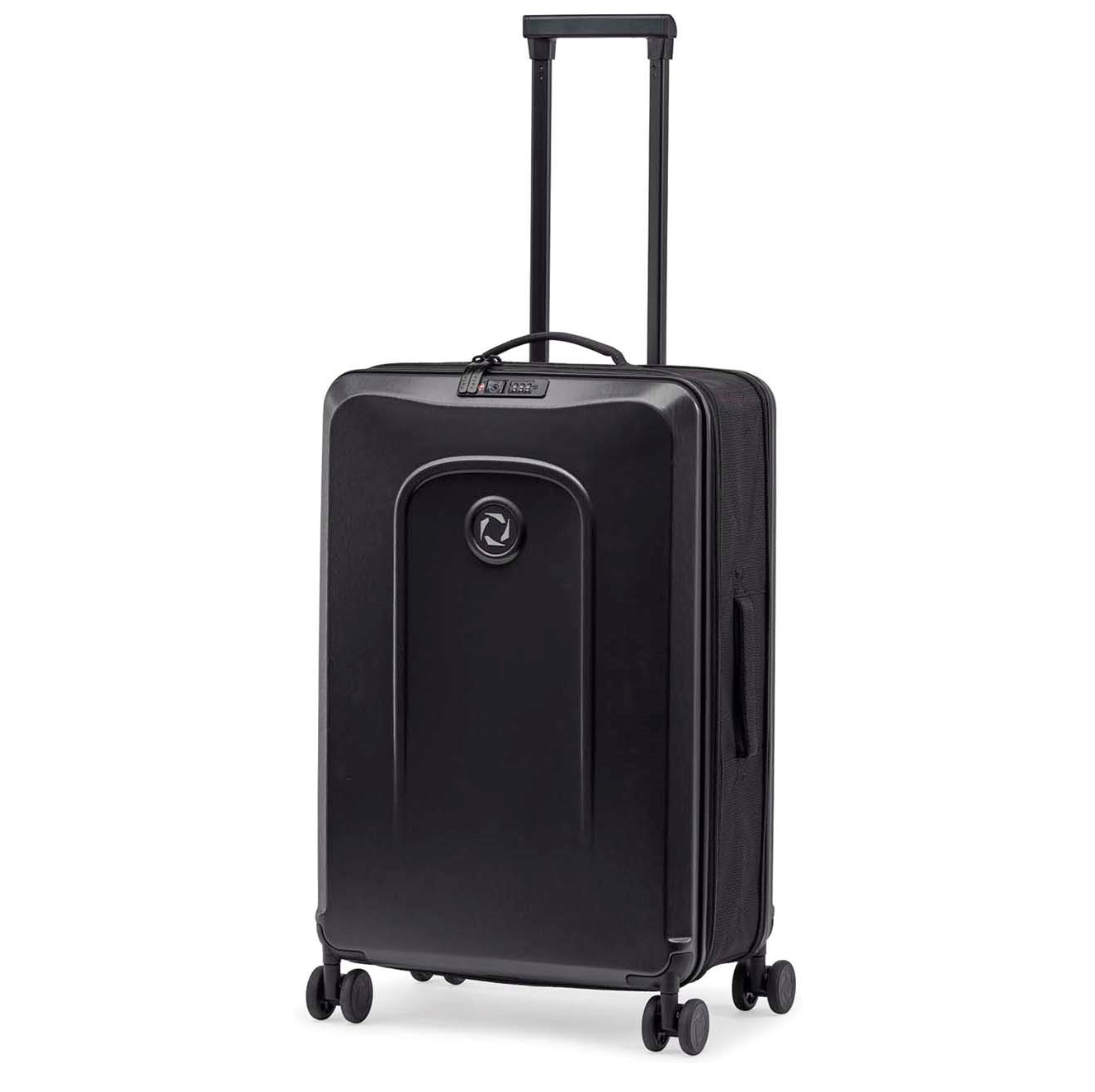 Senz Foldaway Check-In Trolley Medium pure black