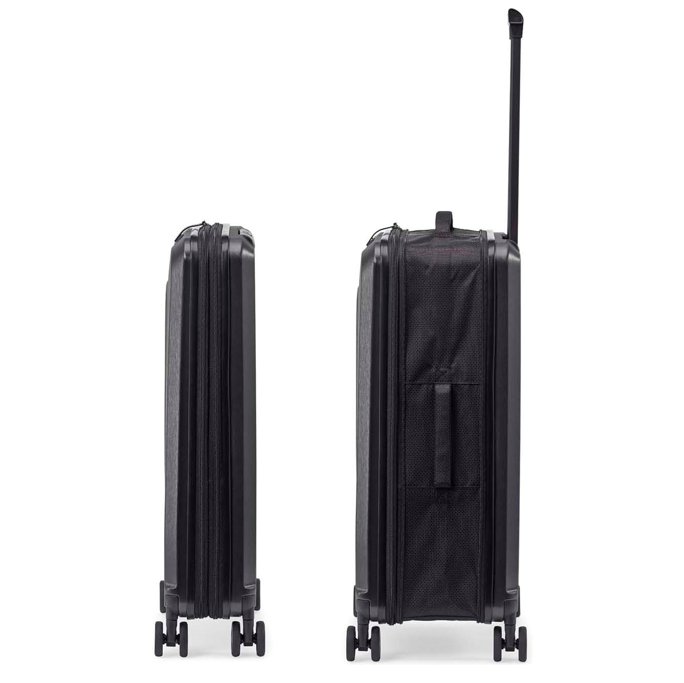 Senz Foldaway Check-In Trolley Medium pure black