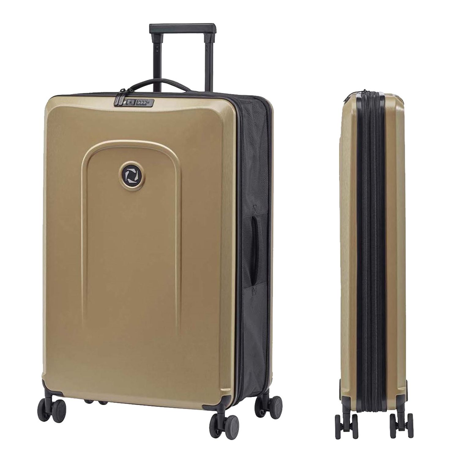 Senz Foldaway Check In Trolley 76 cm Champagne Brown