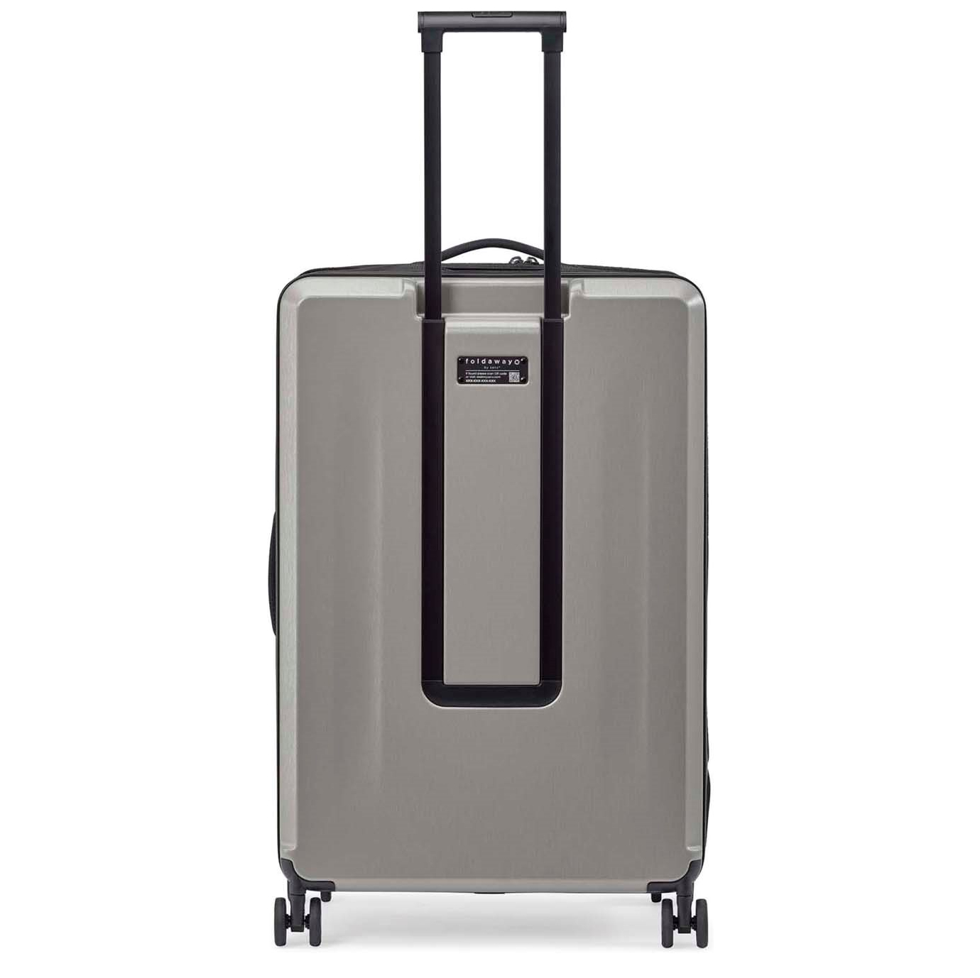 Senz Foldaway Check-In Trolley Large silk grey