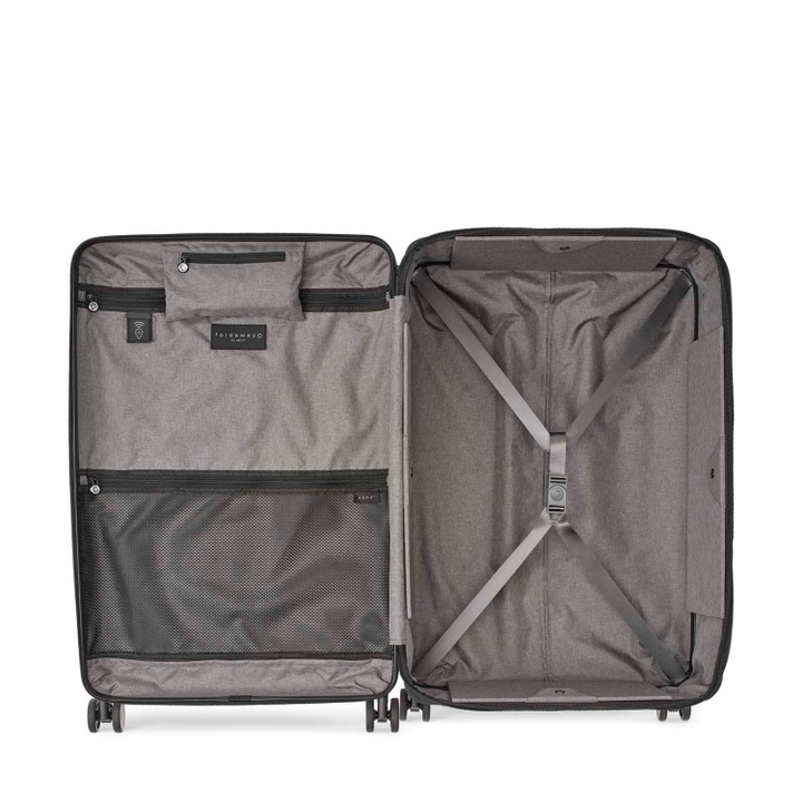 Senz Foldaway Check-In Trolley Large silk grey