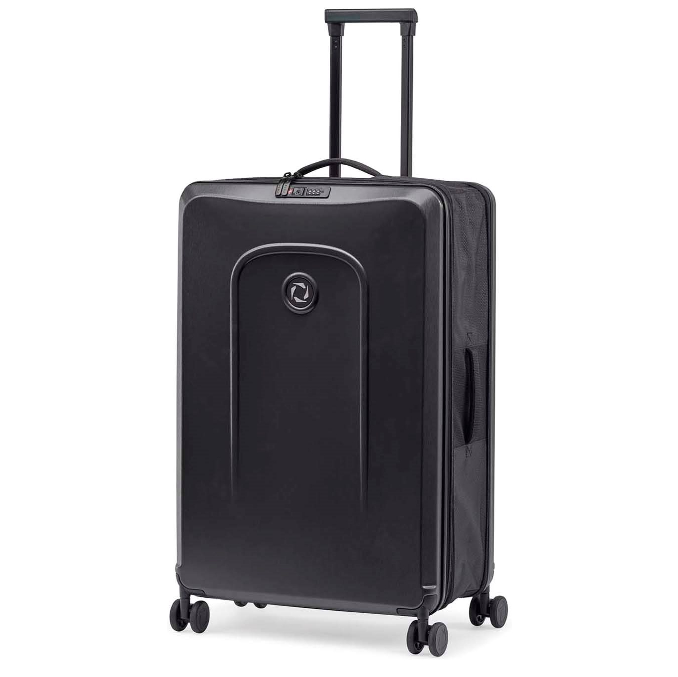 Senz Foldaway Check-In Trolley Large pure black