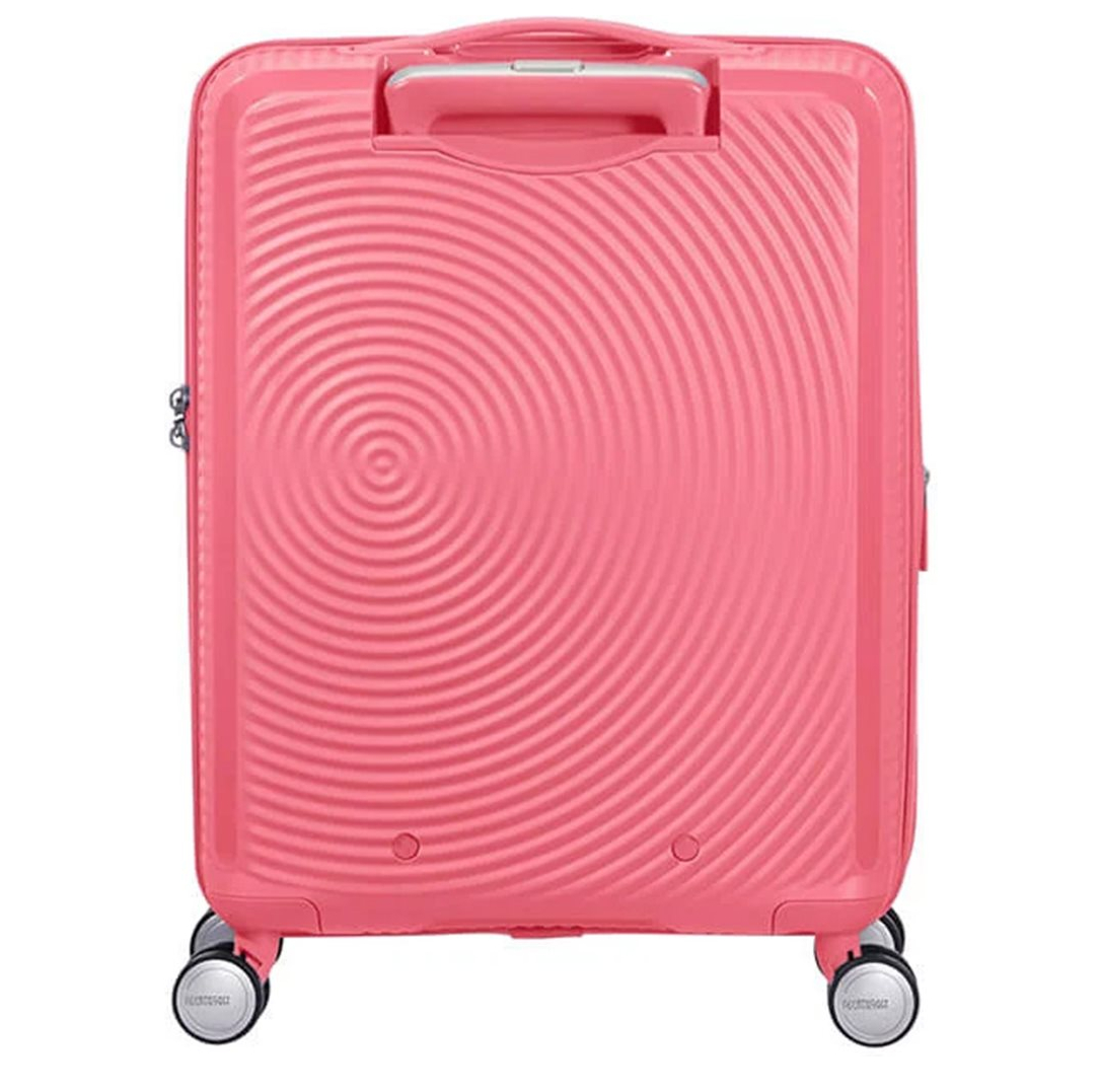 American Tourister Soundbox Spinner 55 Expandable sun kissed coral