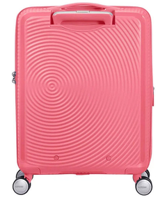 American Tourister Soundbox Spinner 55 Expandable sun kissed coral