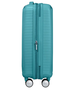 American Tourister Soundbox Spinner 55 Expandable turquoise tonic