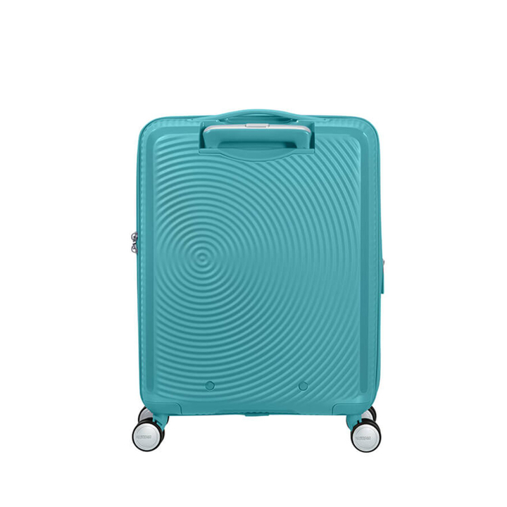 American Tourister Soundbox Spinner 55 Expandable turquoise tonic