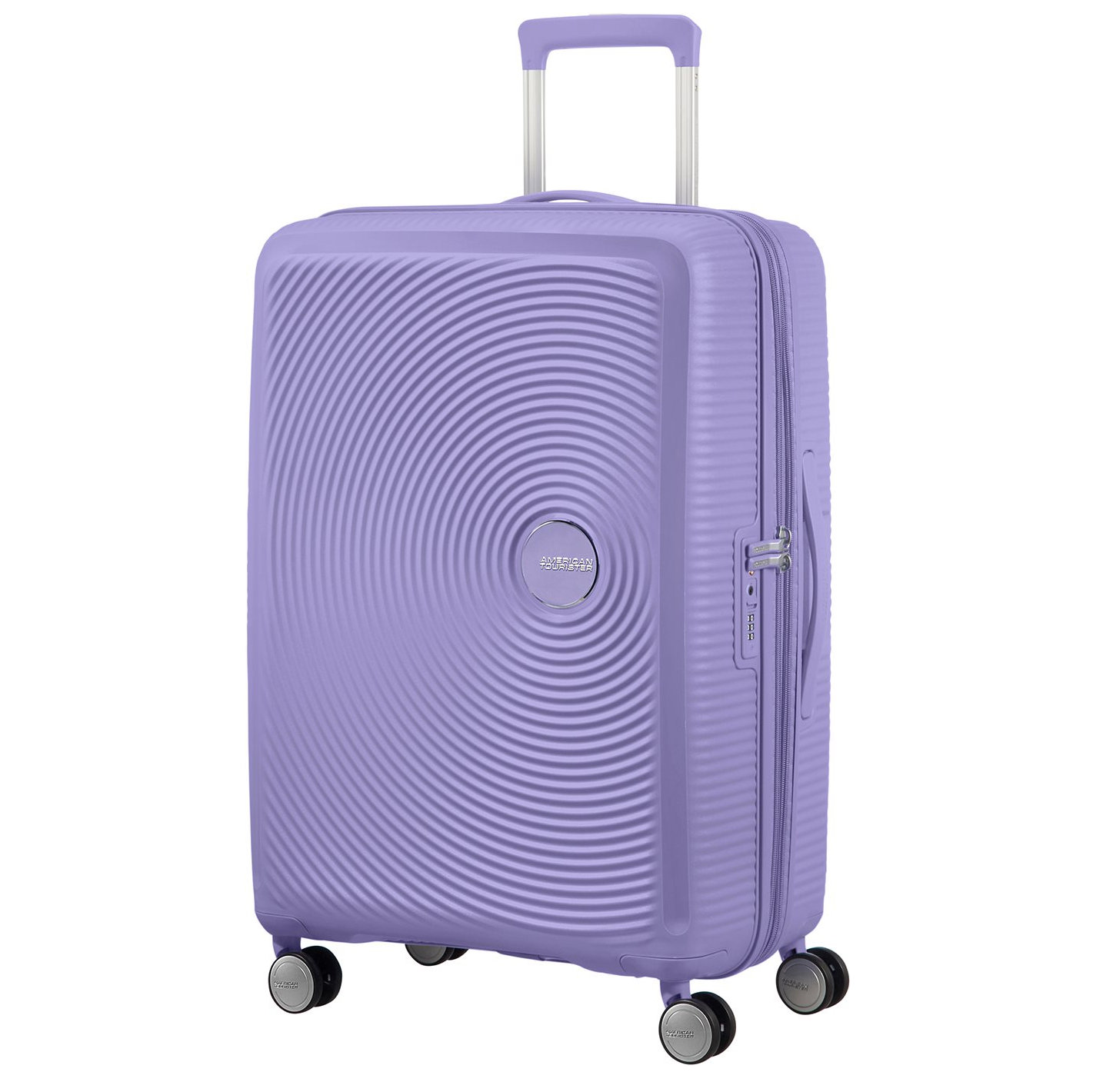 American Tourister Soundbox Spinner 67 Expandable lavender