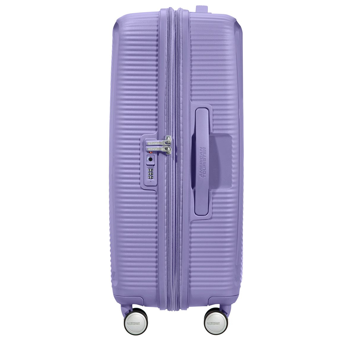 American Tourister Soundbox Spinner 67 Expandable lavender