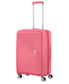 American Tourister Soundbox Spinner 67 Expandable sun kissed coral