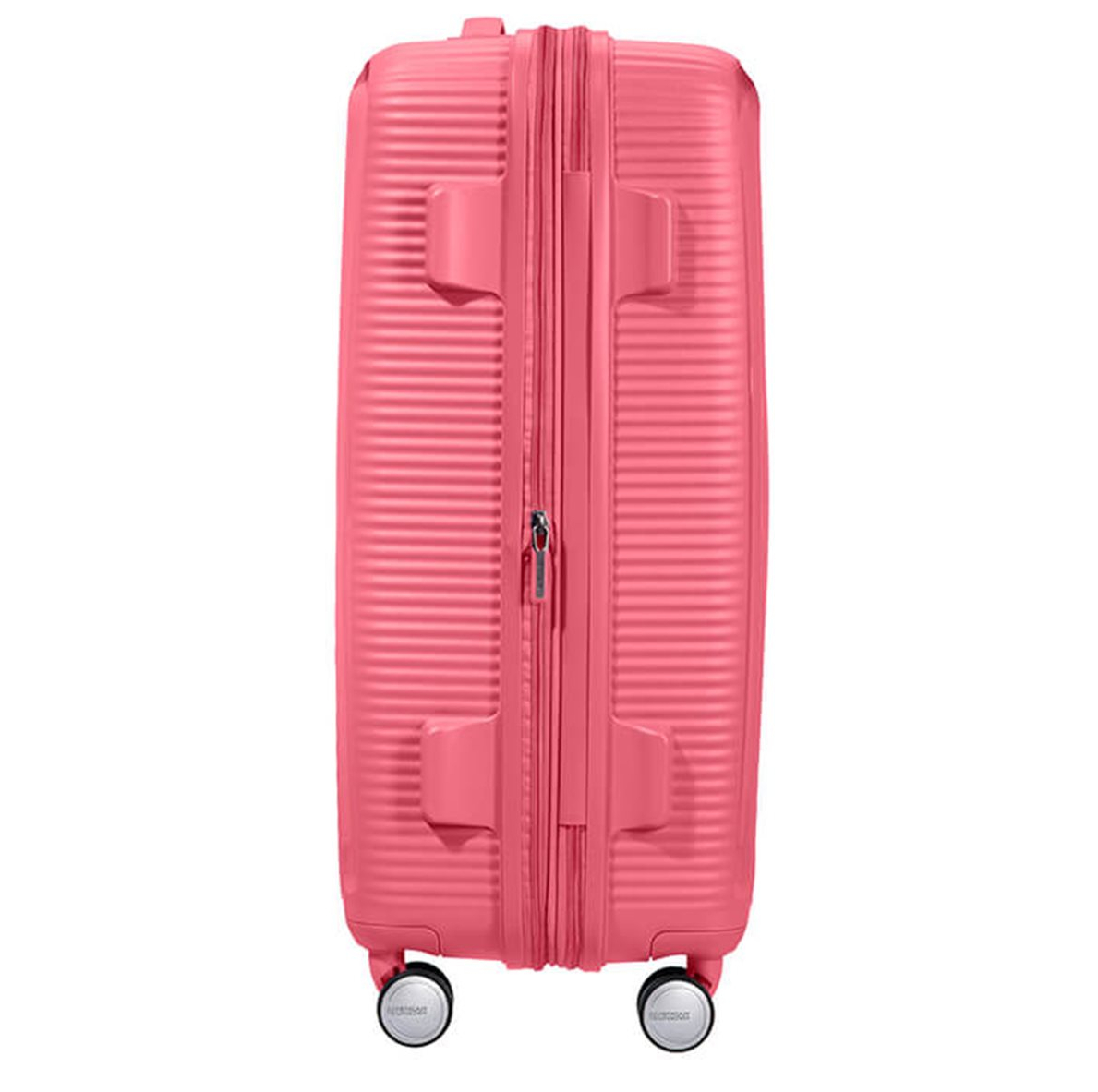 American Tourister Soundbox Spinner 67 Expandable sun kissed coral