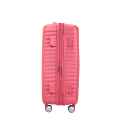 American Tourister Soundbox Spinner 67 Expandable sun kissed coral