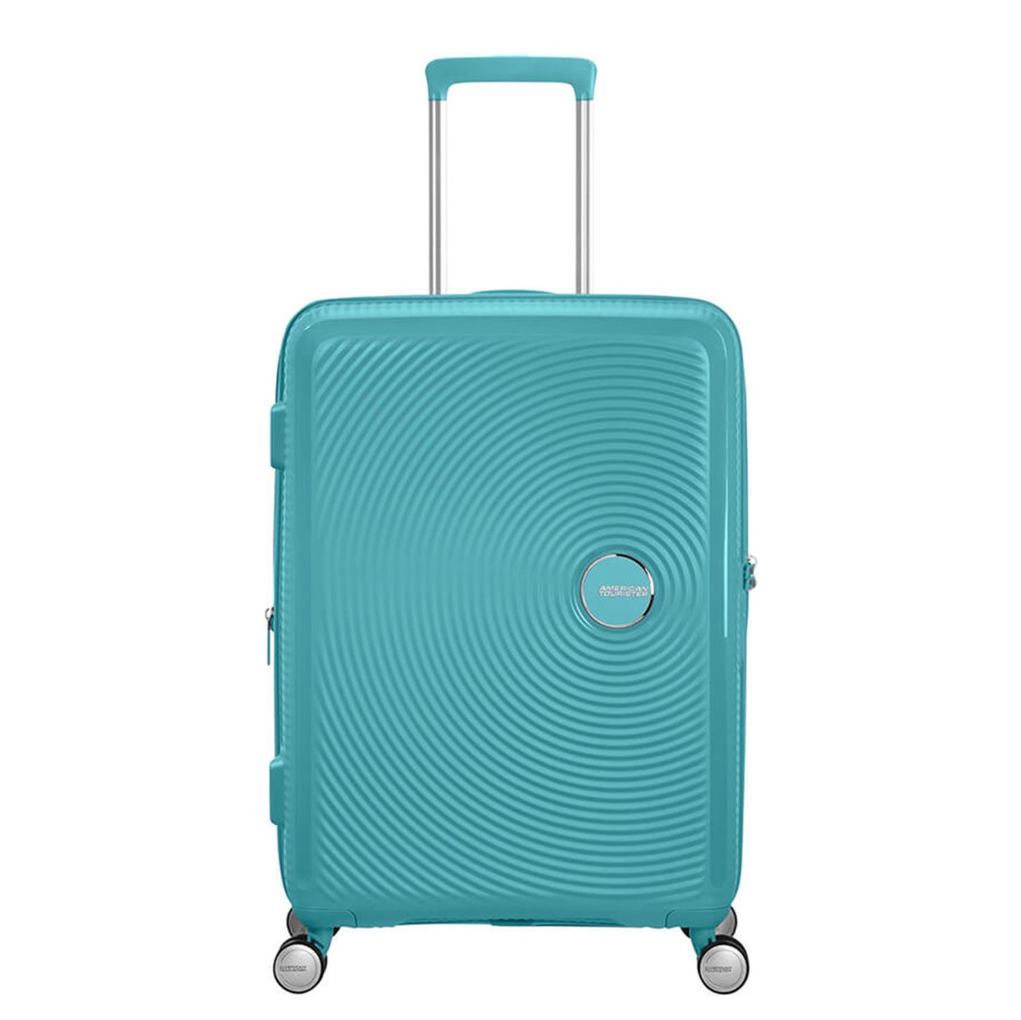American Tourister Soundbox Spinners blauw