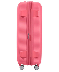 American Tourister Soundbox Spinner 77 Expandable sun kissed coral