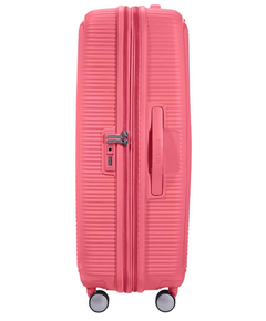 American Tourister Soundbox Spinner 77 Expandable sun kissed coral