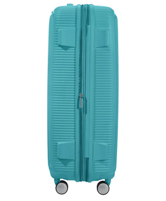 American Tourister Soundbox Spinner 77 Expandable turquoise tonic
