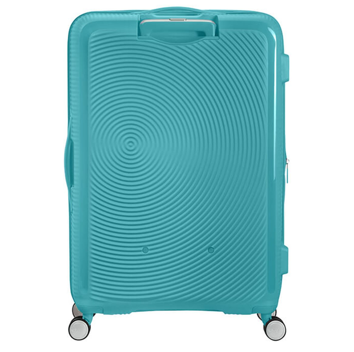 American Tourister Soundbox Spinner 77 Expandable turquoise tonic