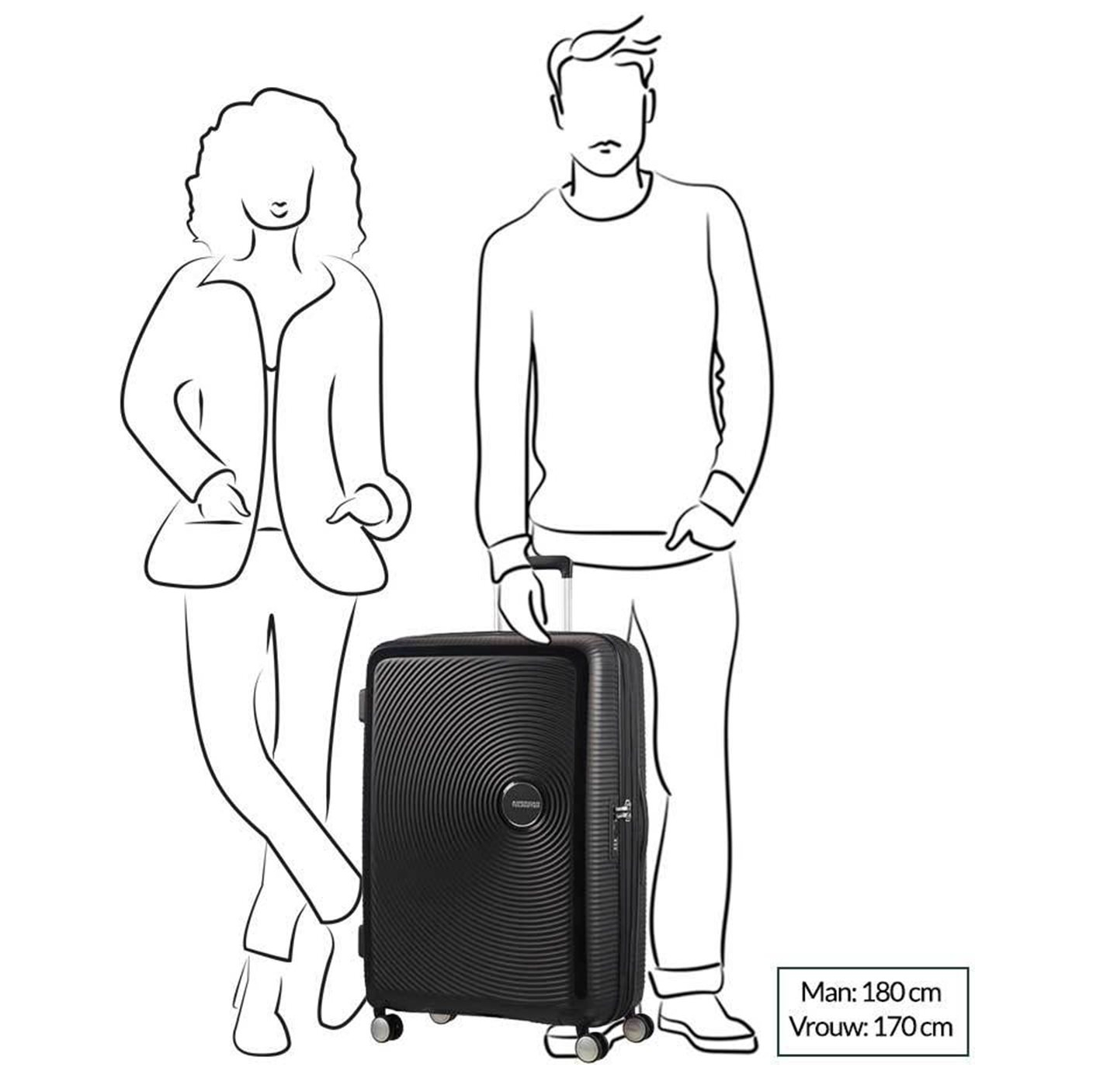 American Tourister Soundbox Spinner 77 Expandable stone blue