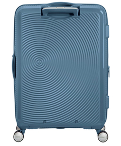 American Tourister Soundbox Spinner 77 Expandable stone blue