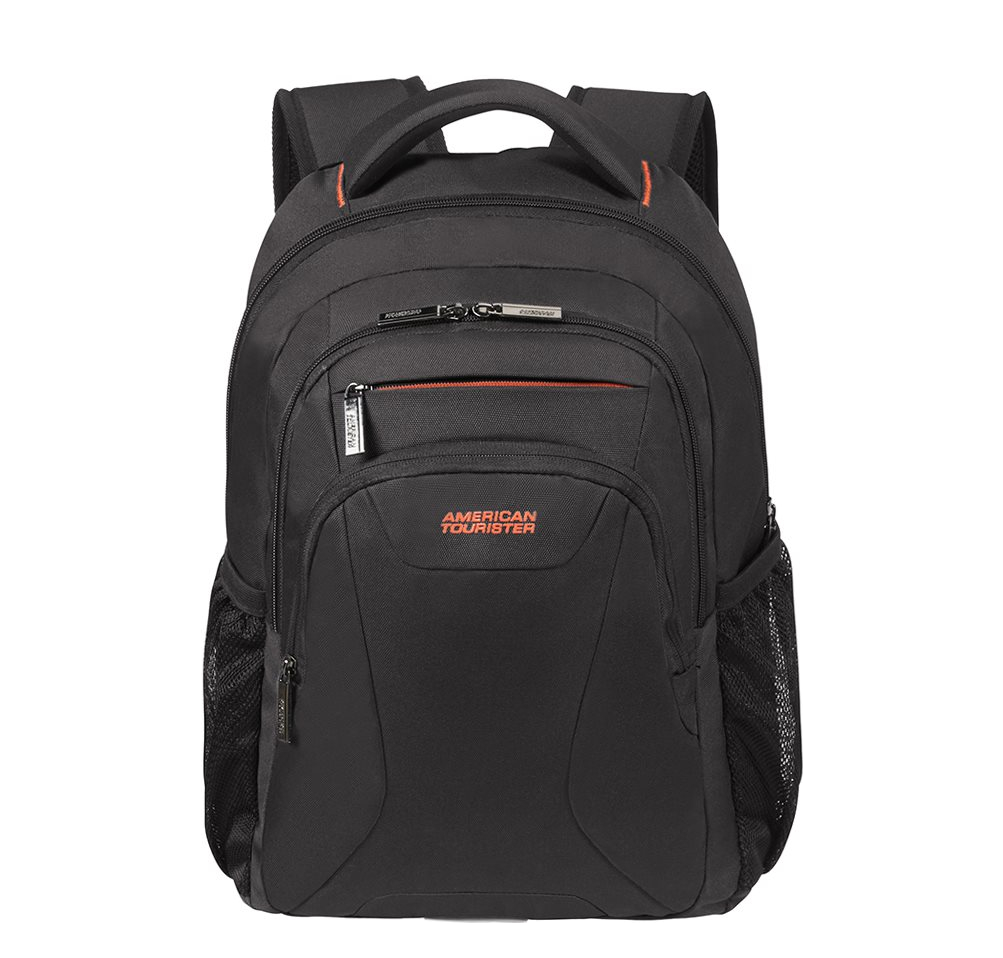 American Tourister At Work Laptop Backpack 13.3"-14.1" black/orange