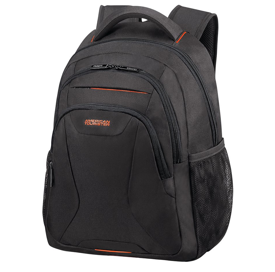 American Tourister At Work Laptop Backpack 13.3"-14.1" black/orange