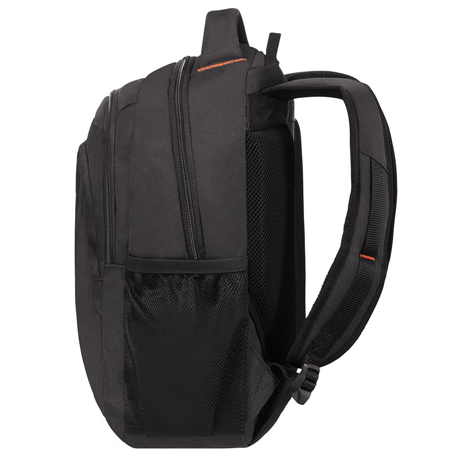 American Tourister At Work Laptop Backpack 13.3"-14.1" black/orange
