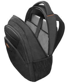 American Tourister At Work Laptop Backpack 13.3"-14.1" black/orange