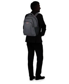 American Tourister At Work Laptop Backpack 15.6" grey/orange