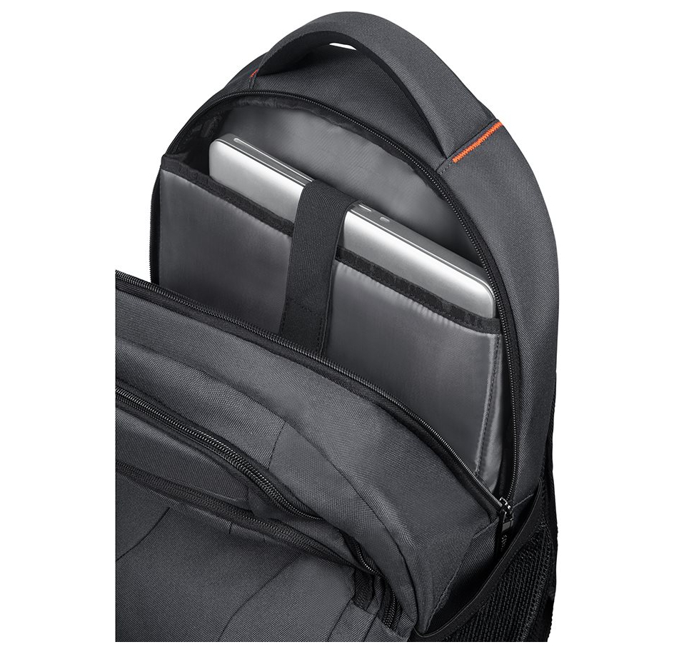 American Tourister At Work Laptop Backpack 15.6" grey/orange