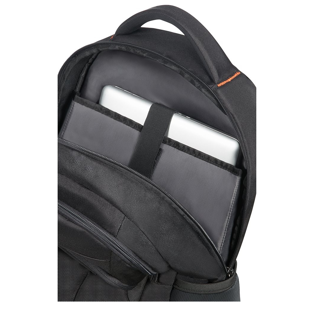 American Tourister At Work Laptop Backpack 17.3" black/orange