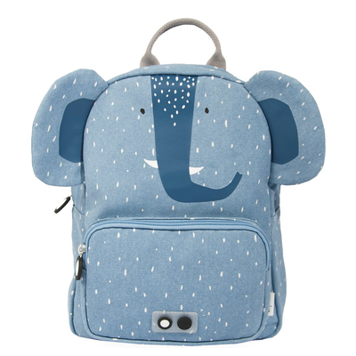 Trixie Mrs. Elephant Backpack light blue