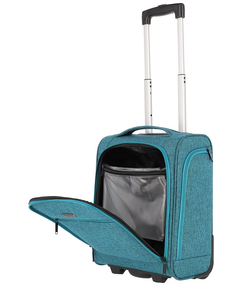 Travelite Cabin 2 Wiel Underseater 43cm petrol