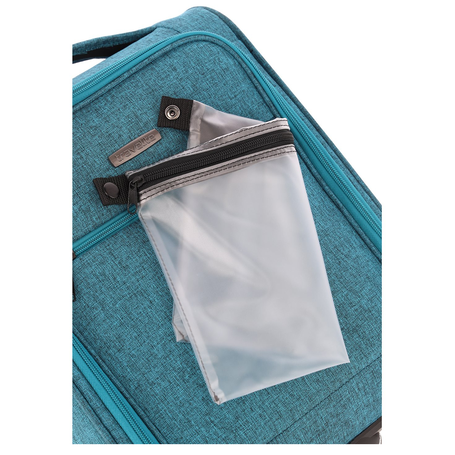 Travelite Cabin 2 Wiel Underseater 43cm petrol