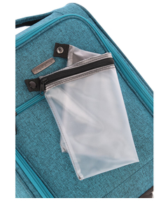 Travelite Cabin 2 Wiel Underseater 43cm petrol