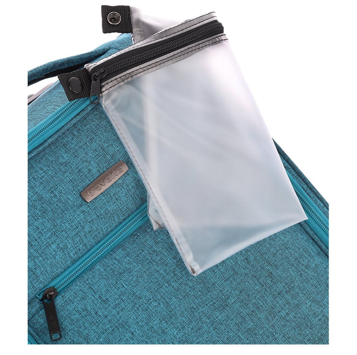 Travelite Cabin 2 Wiel Underseater 43cm petrol