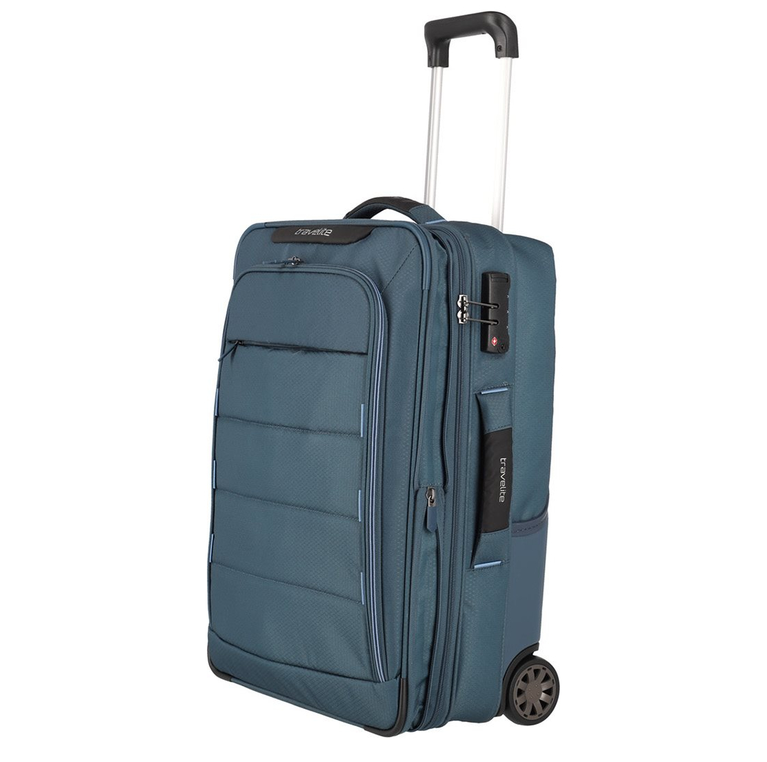 Travelite Skaii 2 Wheel Hybrid Trolley S Expandable blue