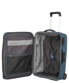 Travelite Skaii 2 Wheel Hybrid Trolley S Expandable blue