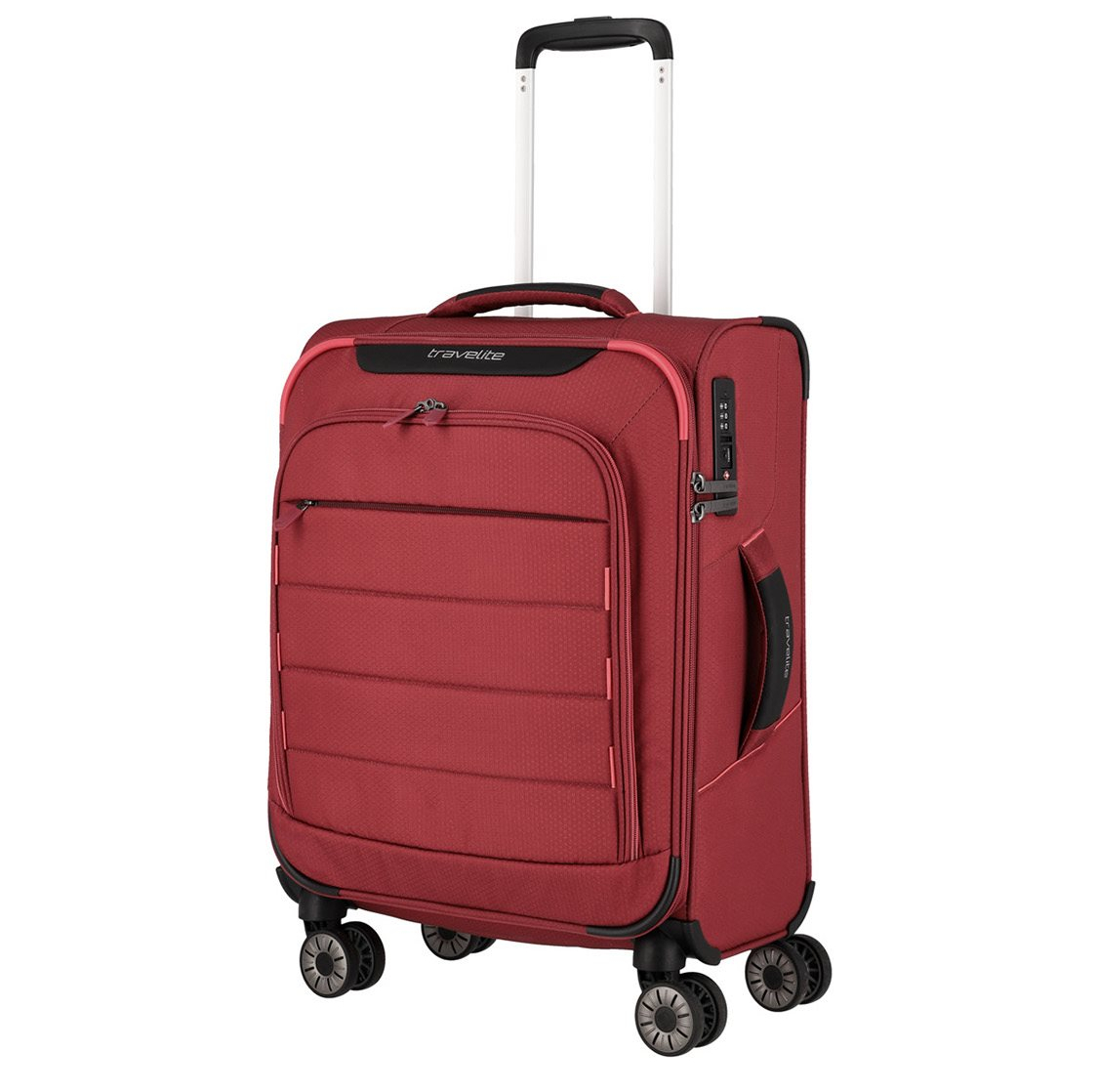 Travelite Skaii 4 Wheel Trolley S red