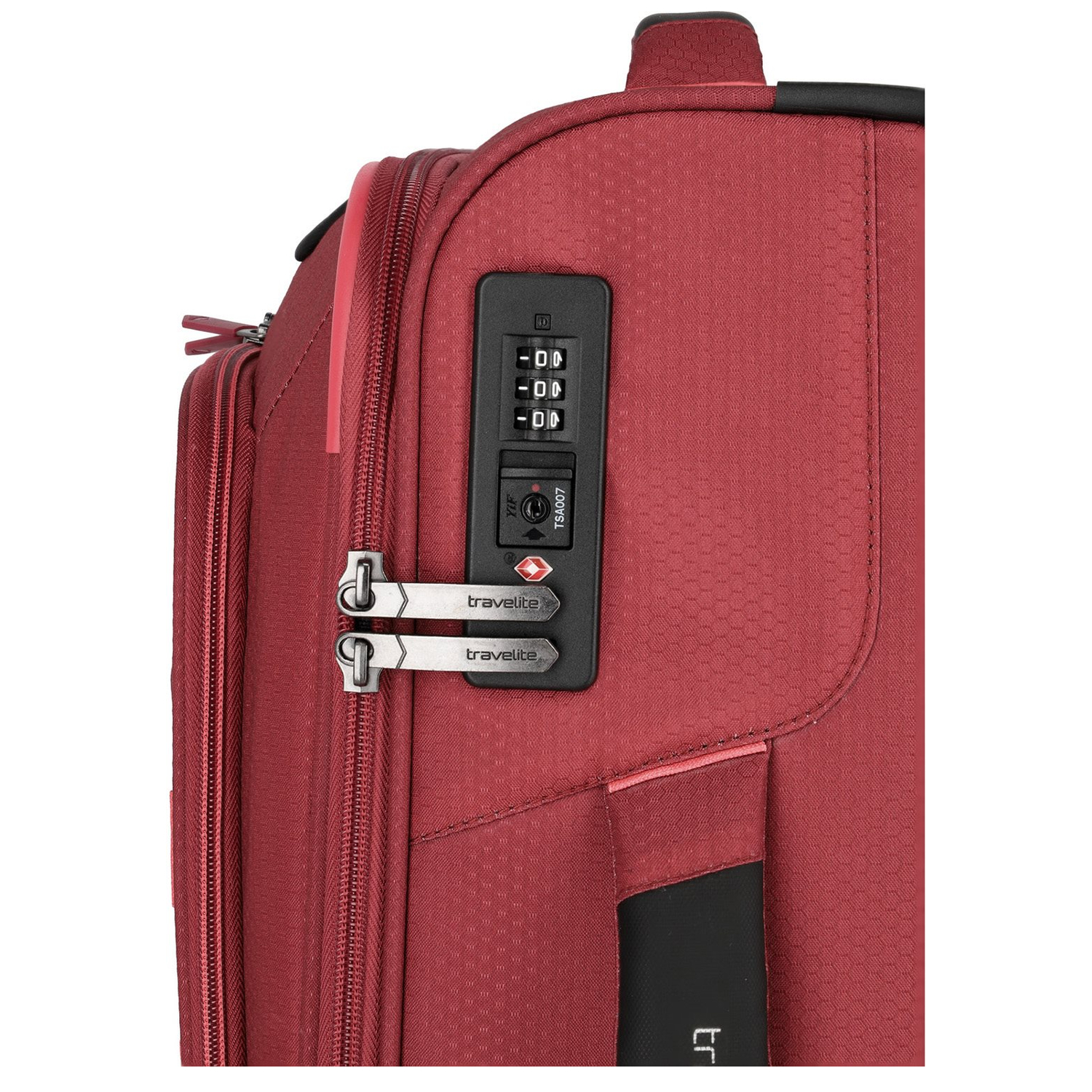 Travelite Skaii 4 Wheel Trolley S red