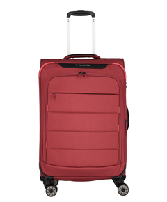 Travelite Skaii 4 Wheel Trolley M Expandable red