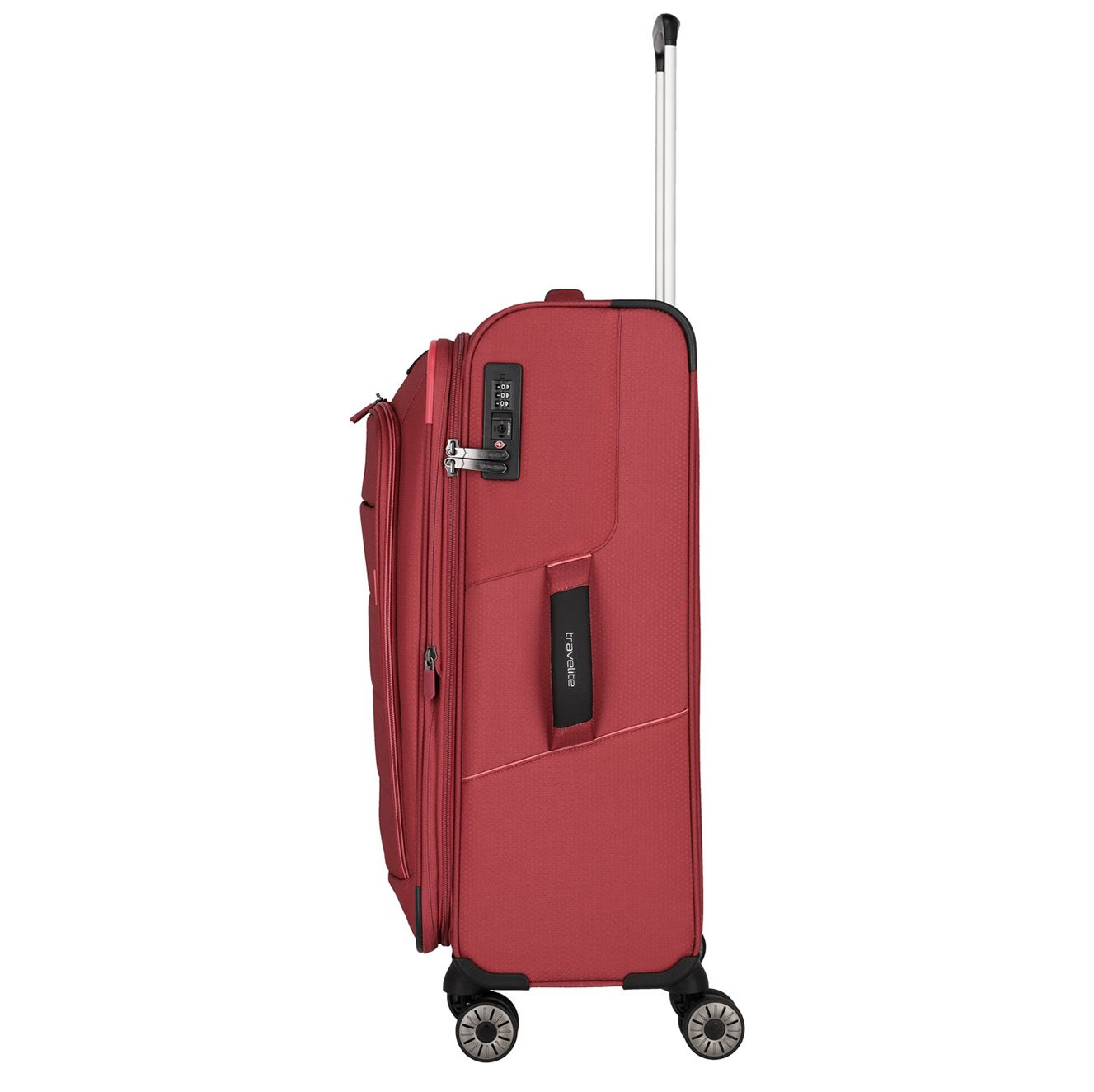 Travelite Skaii 4 Wheel Trolley M Expandable red