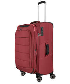 Travelite Skaii 4 Wheel Trolley M Expandable red