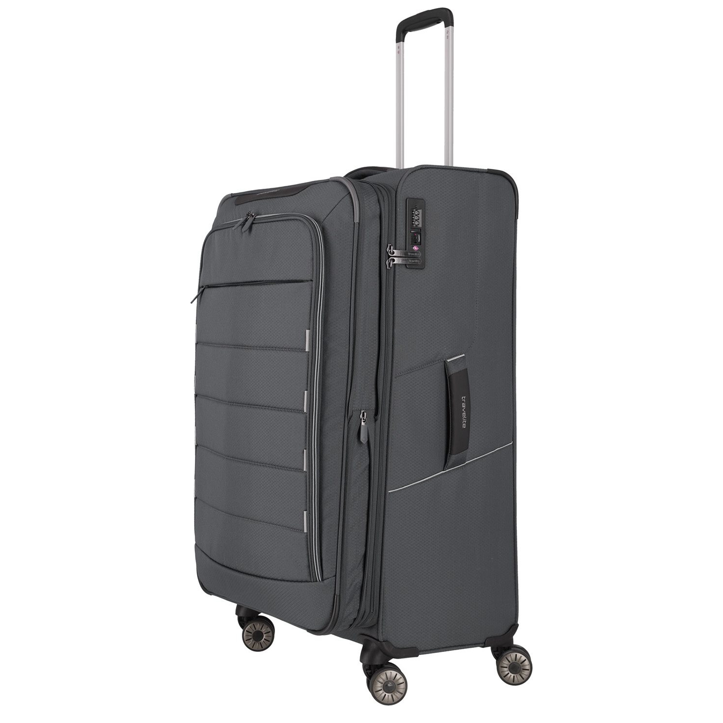 Travelite Skaii 4 Wheel Trolley L Expandable anthracite