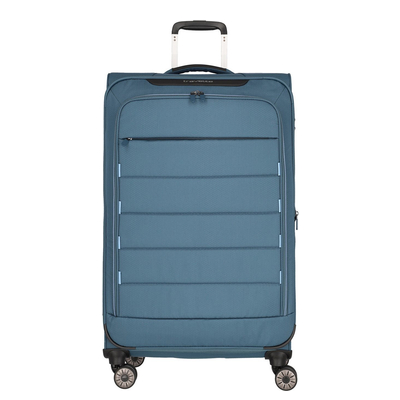 Travelite Skaii 4 Wheel Trolley L Expandable blue