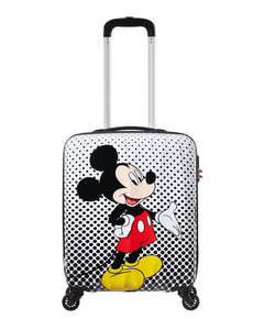 American Tourister Disney Legends Spinner 55 Alfatwist 2.0 mickey mouse polka dot