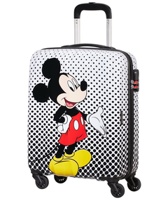 American Tourister Disney Legends Spinner 55 Alfatwist 2.0 mickey mouse polka dot