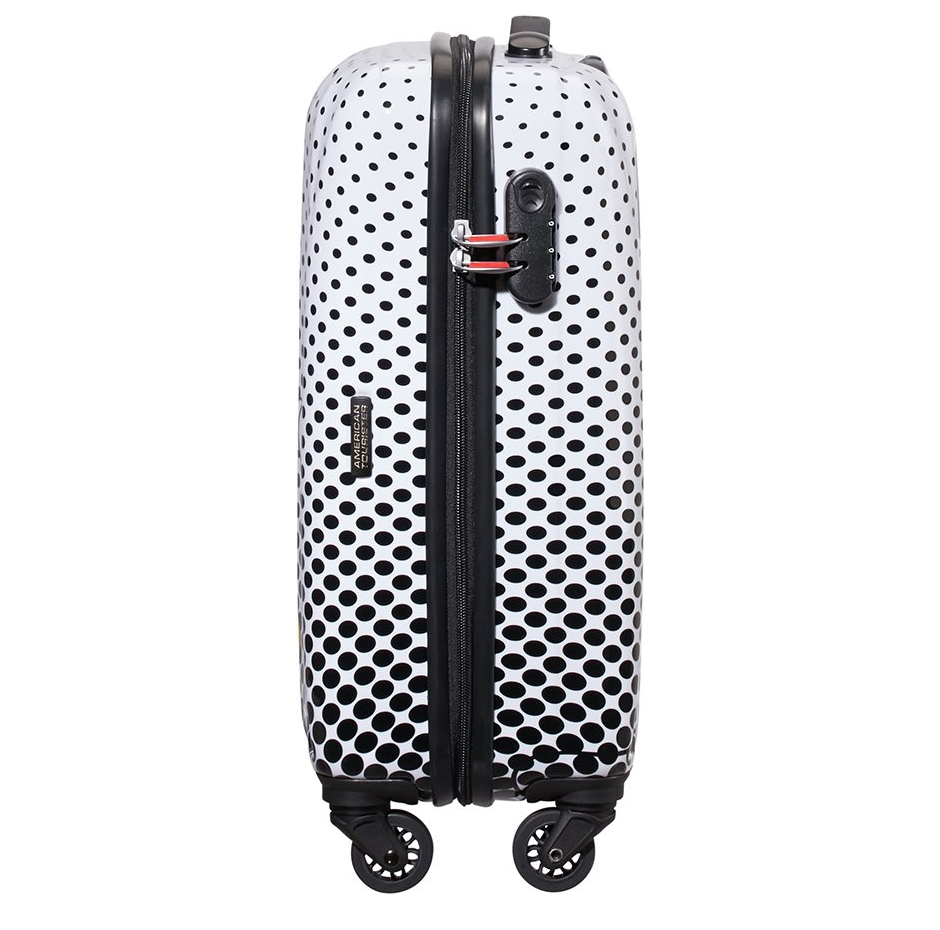 American Tourister Disney Legends Spinner 55 Alfatwist 2.0 mickey mouse polka dot