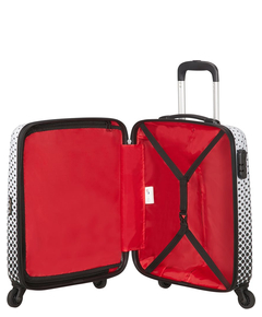 American Tourister Disney Legends Spinner 55 Alfatwist 2.0 mickey mouse polka dot